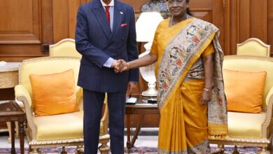 Photo of मॉरीशस के प्रधानमंत्री ने अपनी यात्रा के अंतिम चरण में राष्ट्रपति से की मुलाकात