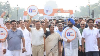 Photo of मोदी के जन्मदिन पर दिल्ली में ‘सेवा पखवाड़ा’ का शुभांरभ, इंडिया गेट पर रक्तदान शिविर, सेवा संकल्प वॉक का आयोजन