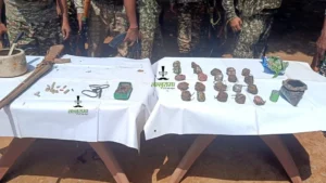 Photo of छत्तीसगढ़ के नारायणपुर जिले में नक्सलियों का डंप सामान बरामद