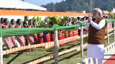 Photo of प्रधानमंत्री का अरुणाचल और त्रिपुरा दौरा कल, तवांग में अत्याधुनिक कन्वेंशन सेंटर की रखेंगे आधारशिला, माता त्रिपुर सुंदरी मंदिर में करेंगे पूजा-अर्चना