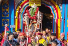 Photo of बाबा केदार अपने धाम से विदा, शीतकालीन गद्दी स्थल ओंकारेश्वर में विराजमान होंगे