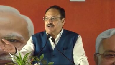 Photo of भाजपा अध्यक्ष जेपी नड्डा ने चुनावी सभा में कहा-हीरा (हाई वे, इंटरनेट, रेलवे और एयरपोर्ट) विकास का माध्यम