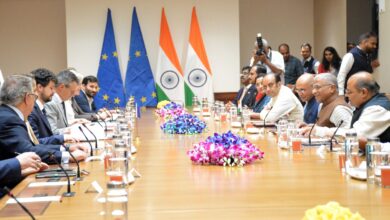 Photo of यूरोपीय संसदीय प्रतिनिधिमंडल ने राज्यसभा के उपसभापति से की मुलाकात