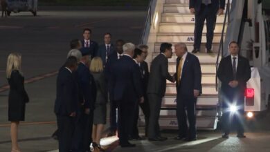 Photo of ट्रंप पहुंचे जापान, टोक्यो में सम्राट से मिले, प्रधानमंत्री के साथ वार्ता शुरू