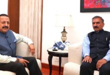 Photo of सुखविंदर सिंह सुक्खू ने डॉ. जितेंद्र सिंह से की मुलाकात, डॉपलर वेदर रडार की स्थापना के लिए सरकार का जताया आभार