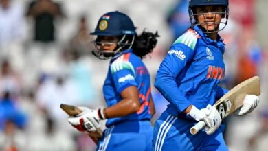 Photo of महिला विश्वकप 2025 : न्यूजीलैंड को हराकर भारत ने सेमीफाइनल में बनाई जगह, मंधाना-प्रतिका की पारियों ने लूटी महफिल