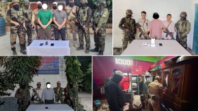 Photo of मणिपुरः अलग-अलग इलाकों से 4 उग्रवादी गिरफ्तार