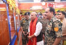 Photo of रक्षा मंत्री राजनाथ सिंह ने लोंगेवाला बॉर्डर पर देखा थार शक्ति सैन्याभ्यास