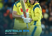 Photo of जंपा और बार्टलेट की घातक गेंदबाजी, शॉर्ट–कोनोली की साझेदारी से ऑस्ट्रेलिया की जीत