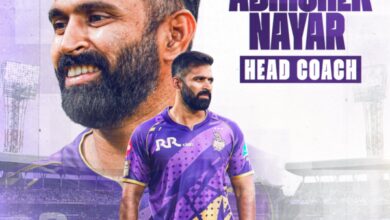 Photo of अभिषेक नायर बने केकेआर के नए मुख्य कोच, चंद्रकांत पंडित की जगह संभालेंगे कमान