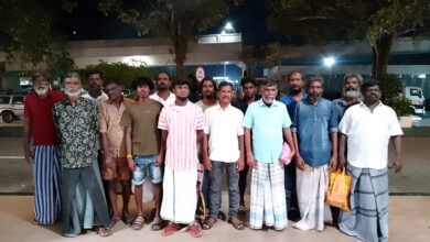 Photo of श्रीलंका की जेल में बंद 15 भारतीय मछुआरों की घर वापसी