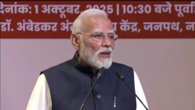 Photo of राष्ट्रीय स्वयंसेवक संघ के शताब्दी समारोह में प्रधानमंत्री मोदी बोले– संघ की 100 वर्षों की यात्रा त्याग, अनुशासन और राष्ट्रसेवा की मिसाल