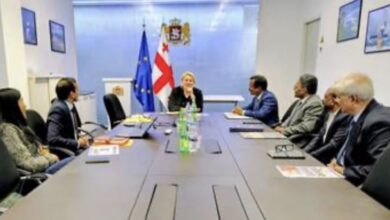 Photo of जॉर्जिया दौरे में भारत ने सेरिकल्चर, वस्त्र-परिधान व्यापार और कालीन उद्योग में सहयोग बढ़ाया,