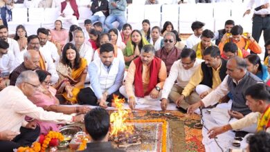 Photo of अभाविप के 71वें राष्ट्रीय अधिवेशन स्थल का भूमिपूजन संपन्न