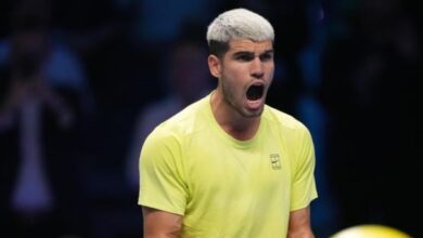 Photo of अल्कराज ने 2025 का समापन विश्व नंबर 1 के रूप में किया, एटीपी फाइनल्स में मुस्सेती को हराया