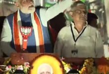 Photo of प्रधानमंत्री मोदी ने राजधानी पटना में एनडीए उम्मीदवार के पक्ष में किया रोड शो