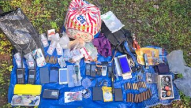 Photo of मप्र के बालाघाट के जंगल से विस्फोटक-कारतूस समेत नक्सलियों की डंप सामग्री बरामद