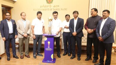 Photo of सीएम एमके स्टालिन ने एफआईएच हॉकी जूनियर विश्व कप की ट्रॉफी का अनावरण किया
