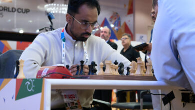 Photo of फ़िडे विश्व कप 2025 : कार्तिक वेंकटरमन चौथे दौर में, डेक को दी मात