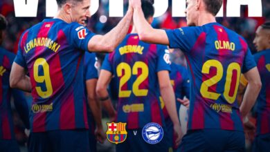 Photo of राफिन्हा और ओल्मो की धमाकेदार प्रदर्शन से बार्सिलोना ने अलावेस को 3-1 से हराया