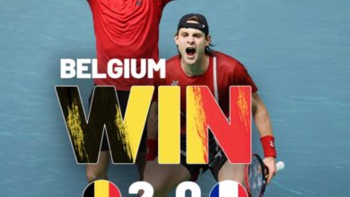 Photo of डेविस कप : फ्रांस को हराया, सेमी फाइनल में पहुंची बेल्जियम