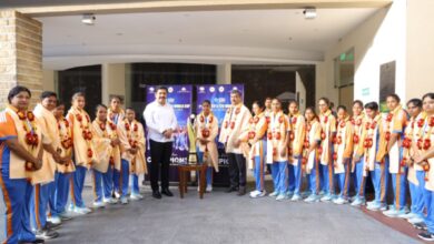 Photo of कर्नाटक भाजपा ने भारतीय महिला ब्लाइंड क्रिकेट टीम को सम्मानित किया, दीपिका की कप्तानी को सराहा