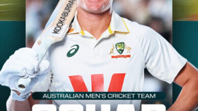 Photo of एशेज 2025 : गाबा टेस्ट के लिए बिना बदलाव के ऑस्ट्रेलिया की 14 सदस्यीय स्क्वॉड घोषित