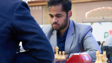 Photo of फ़िडे विश्व कप 2025 : अर्जुन एरिगैसी व पी हरिकृष्णा प्री-क्वार्टर फाइनल में, आर प्रज्ञानंधा बाहर