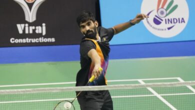 Photo of के.श्रीकांत की धमाकेदार जीत, प्रियांशु राजावत व उन्नति हुड्डा भी अंतिम आठ में