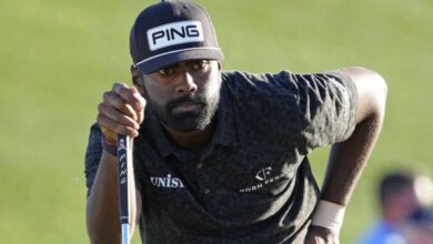 Photo of बर्मूडा चैम्पियनशिप : थिगाला 39वें स्थान पर फिसले, शेंक शीर्ष पर