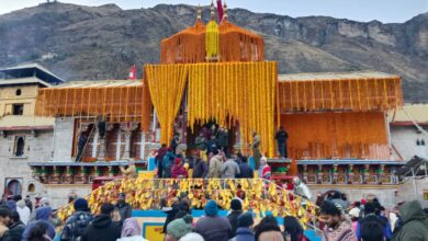 Photo of बदरीनाथ धाम के कपाट शीतकाल के लिए कल होंगे बंद