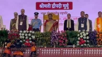Photo of छत्तीसगढ़ के अंबिकापुर में राष्ट्रपति मुर्मु ने किया जनजातीय गौरव दिवस समारोह का शुभारंभ