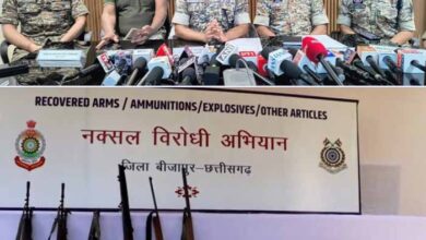 Photo of छत्तीसगढ़ के बीजापुर मुठभेड़ में मारे गये 27 लाख के इनामी छह नक्सलियाें की हुई शिनाख्त