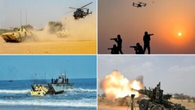 Photo of रेगिस्तान और खाड़ी क्षेत्रों में तीनों सेनाओं की ताकत दिखाने के बाद खत्म हुआ संयुक्त अभ्यास ‘त्रिशूल’