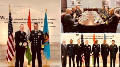 Photo of उभरती समुद्री चुनौतियों के मद्देनजर नौसेना प्रमुख ने अमेरिकी दौरे में कई अहम वार्ताएं कीं