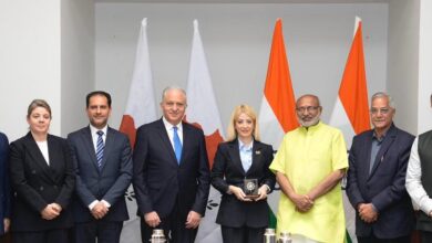 Photo of साइप्रस गणराज्य के प्रतिनिधिमंडल ने सीपी राधाकृष्णन से की मुलाकात