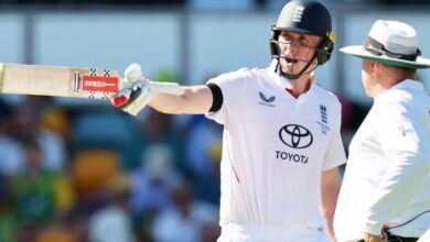 Photo of स्पिन की कमी के कारण लय पकड़ने में मदद मिली: ज़ैक क्रॉली