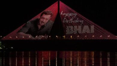 Photo of सलमान खान के जन्मदिन पर मुंबई सी लिंक बना स्पेशल ट्रिब्यूट, जगमगाईं लाइट्स