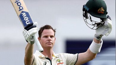 Photo of इंग्लैंड के खिलाफ टेस्ट में ऑस्ट्रेलिया के दूसरे सबसे ज्यादा रन बनाने वाले बल्लेबाज बने स्मिथ