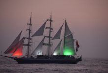 Photo of नौसेना ने तिरुवनंतपुरम के शंगुमुघम तट पर ‘समुद्री शक्ति’ का प्रदर्शन किया