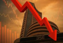 Photo of गिरावट के साथ बंद हुआ घरेलू शेयर बाजार, सेंसेक्स 610 अंक लुढ़का