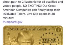 Photo of अमेरिका में राष्ट्रपति ने किया ट्रंप गोल्ड कार्ड लॉन्च, सरकारी खजाने में भारी बढ़ोतरी का दावा