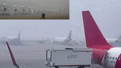 Photo of घने कोहरे के कारण दिल्ली एयरपोर्ट पर परिचालन बाधित, 130 से ज्‍यादा उड़ानें रद्द