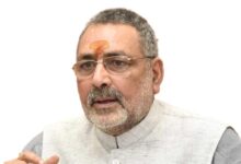 Photo of पश्चिम बंगाल में बाबरी मस्जिद का मुद्दा सोची-समझी रणनीति का हिस्सा: गिरिराज