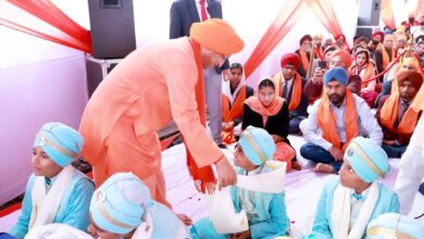 Photo of वीर बाल दिवस पर साहिबजादों को नमन, मुख्यमंत्री योगी के आवास पर कीर्तन समागम