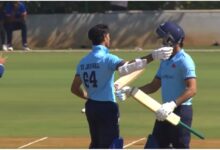 Photo of सैयद मुश्ताक अली ट्रॉफी: मुंबई ने हरियाणा को चार विकेट से हराया, यशस्वी की तूफानी शतकीय पारी