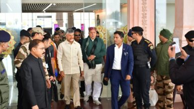 Photo of आंध्र प्रदेश के मुख्यमंत्री चंद्रबाबू नायडू अयोध्या पहुंचे, राम मंदिर में करेंगे दर्शन-पूजन
