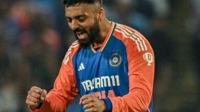 Photo of टी20आई रैंकिंग में तिलक वर्मा की छलांग, वरुण चक्रवर्ती शीर्ष पर कायम