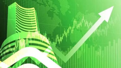Photo of शेयर बाजार हरे निशान पर खुला, सेंसेक्‍स 121 अंक उछला