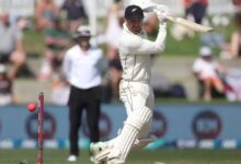 Photo of वेस्टइंडीज के खिलाफ दूसरे टेस्ट से बाहर हुए टॉम ब्लंडेल, मिचेल हे का डेब्यू तय